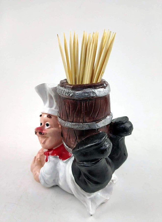 Go Hooked Small 8CM Resin Toothpick Holder Toothpick Dispenser for Home Dcor & Gifting (CHFVM72-C) - Image 3